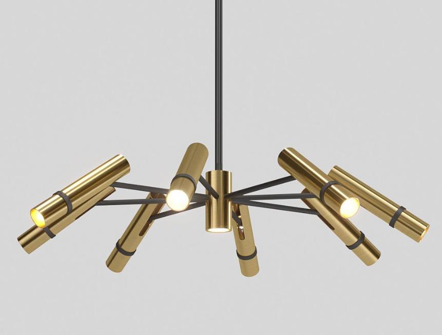 Monolux 9'lu Modern Tasarım Sarkıt Avize ML 83062-9