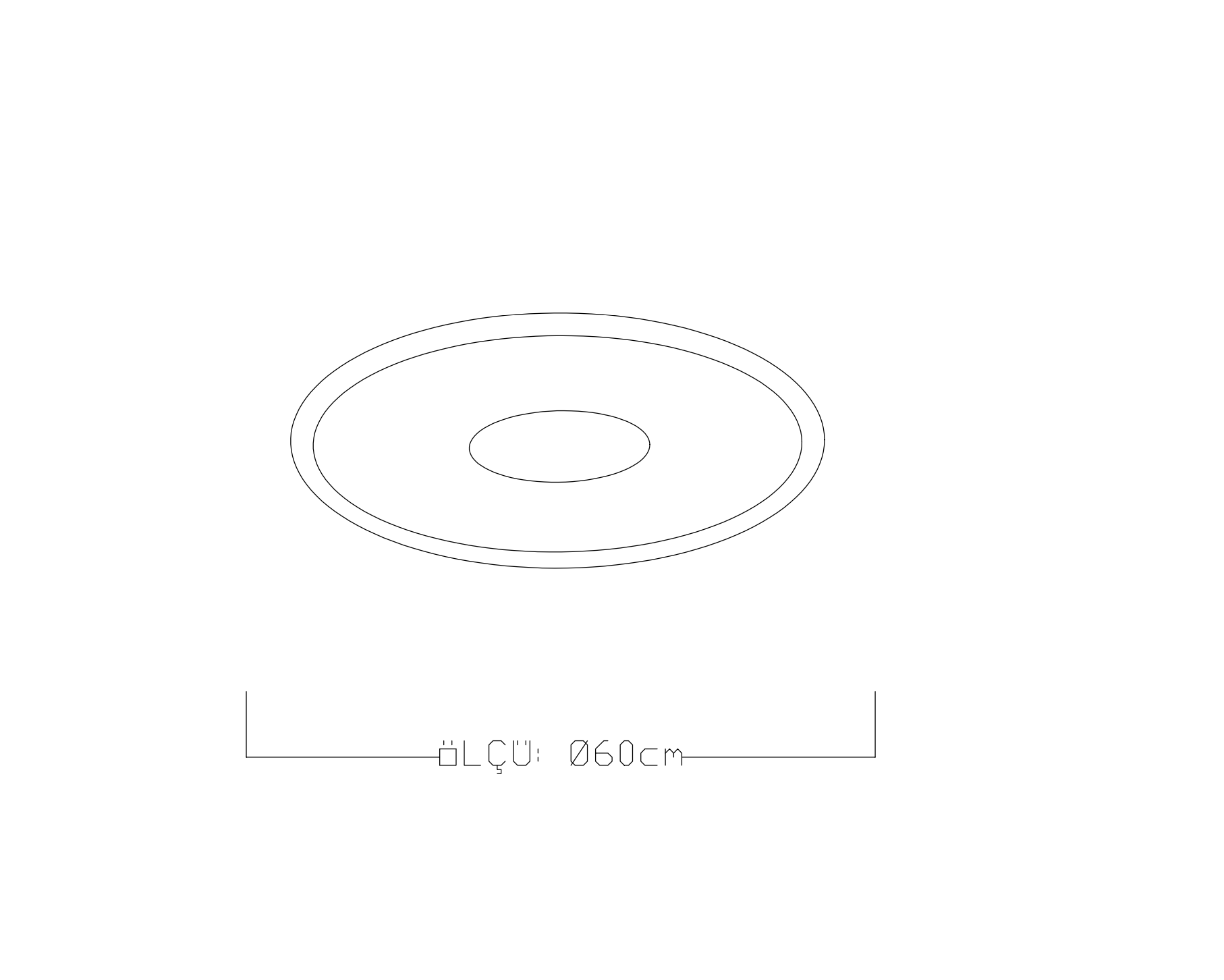 Monolux Çember Led Plafonyer ML 54105Y