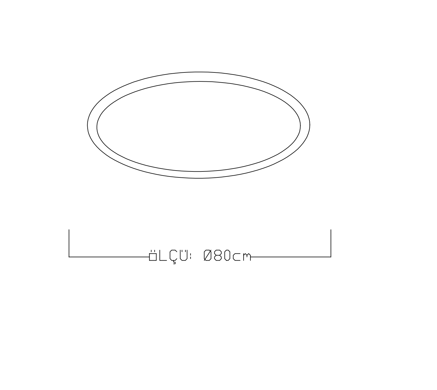 Monolux Çember Led Plafonyer ML 54106