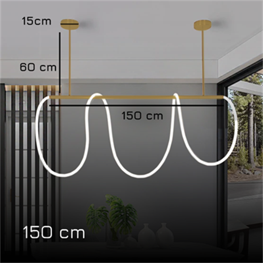 Monolux Freelight 150 cm Led Sarkıt Avize ML 86018