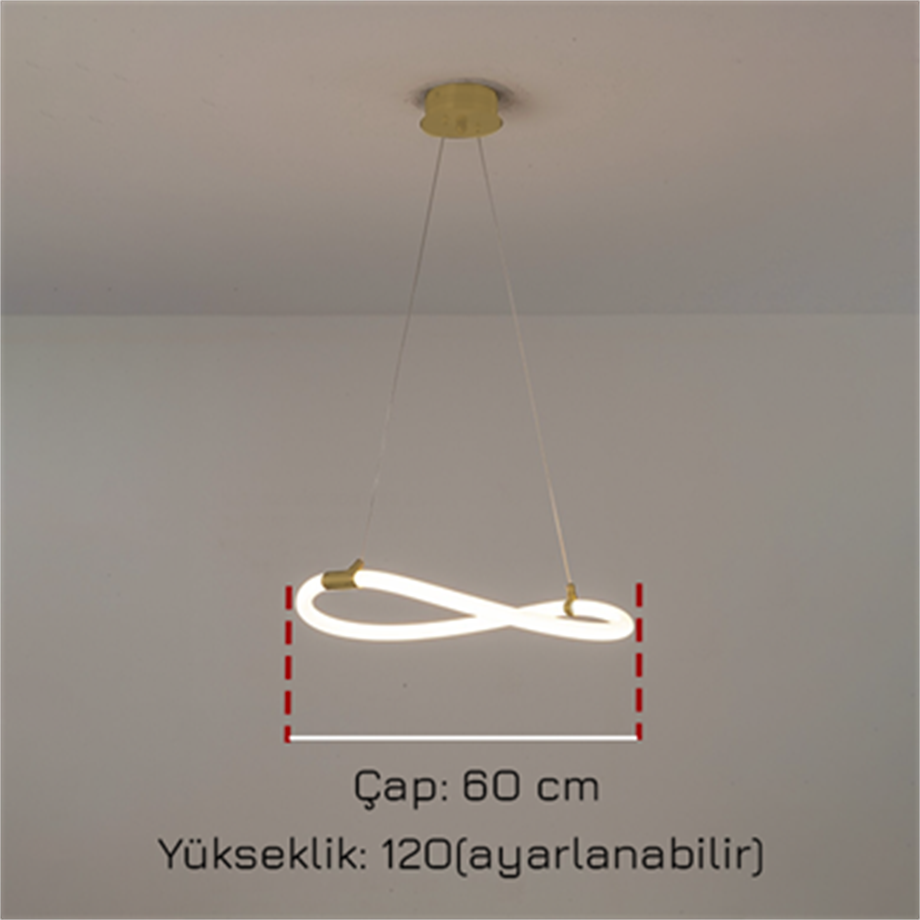 Monolux Freelight  Led Sarkıt Avize ML 86024