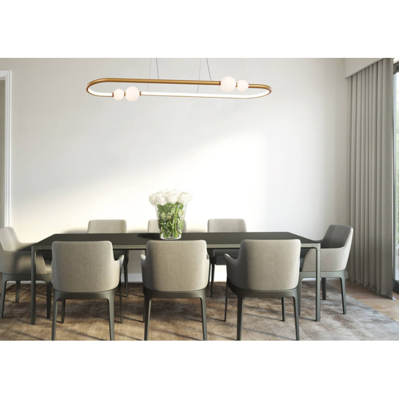 Monolux İnci Toplu Akrilik Led Sarkıt ML 83604