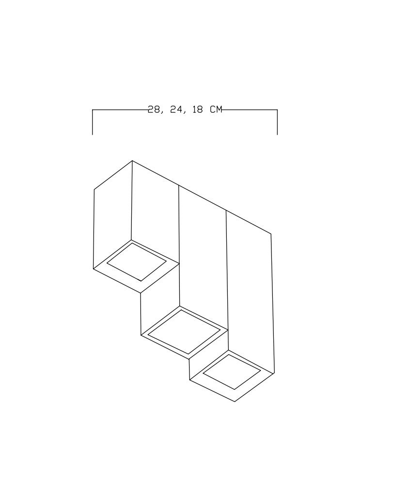 Monolux Modern Tasarım Led Plafonyer ML 84002A