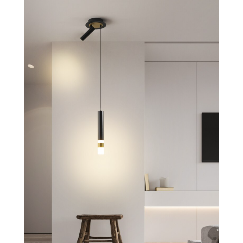 Monolux Tekli Okuma Lambalı Boru Sarkıt ML 83057