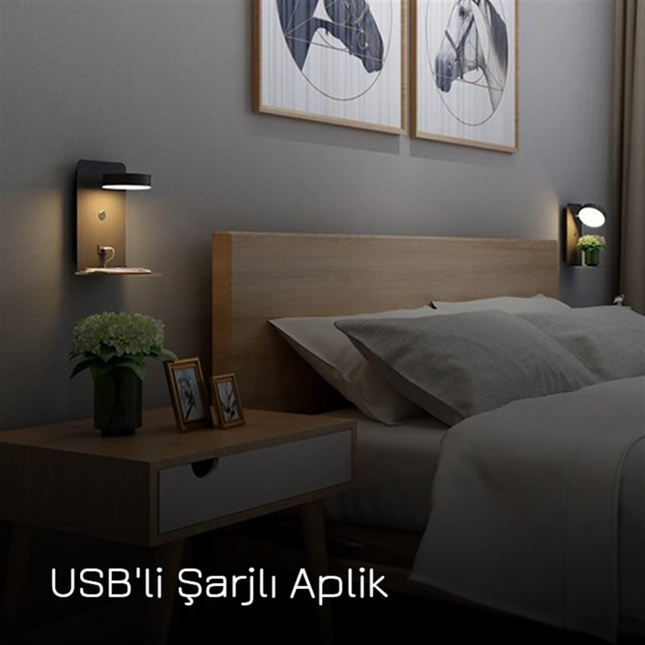 USB'li Şarjlı Aplik ML 74129