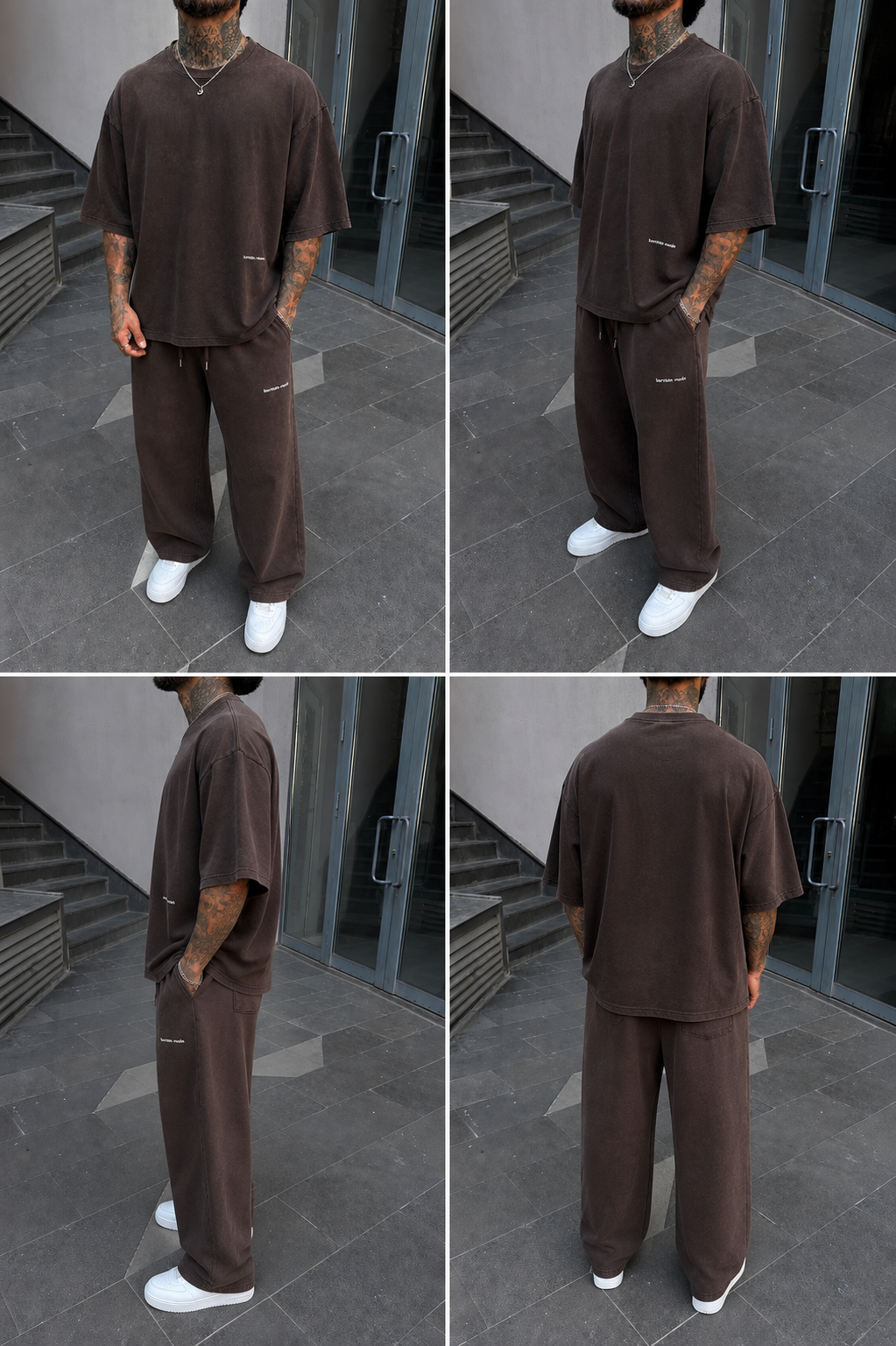 Acid Yıkama Oversize Takım
