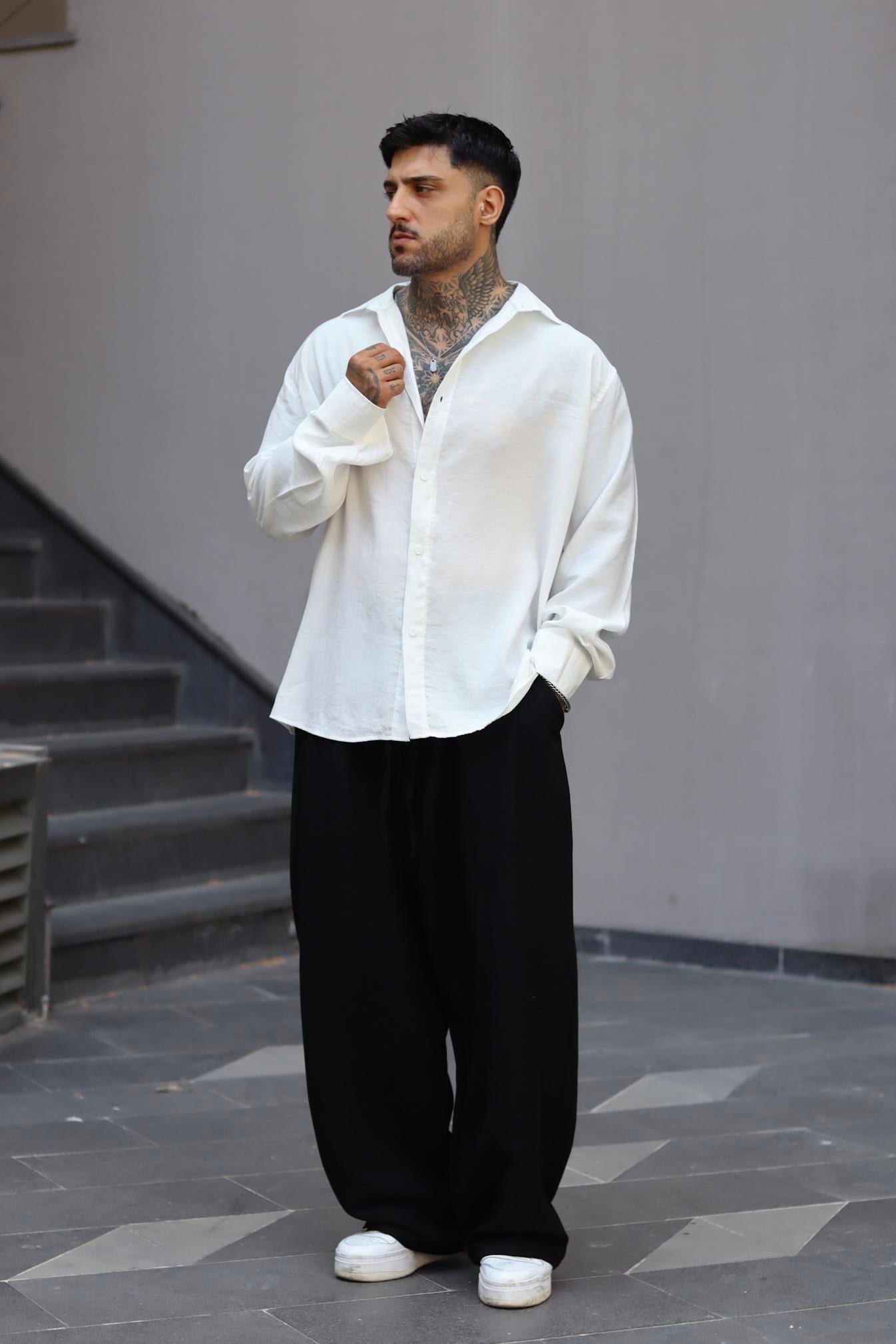 Basic Oversize Gömlek