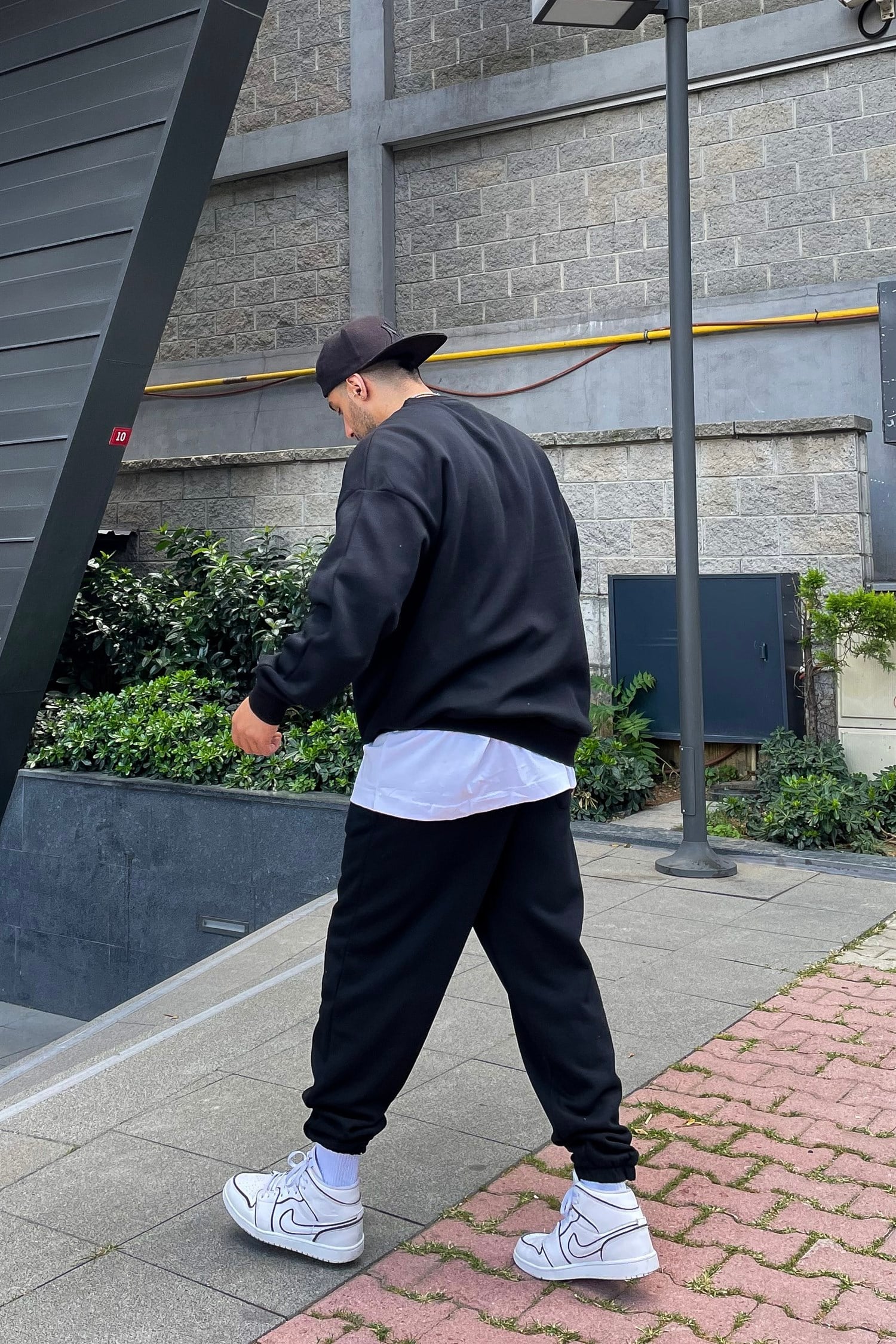 Black tracksuit