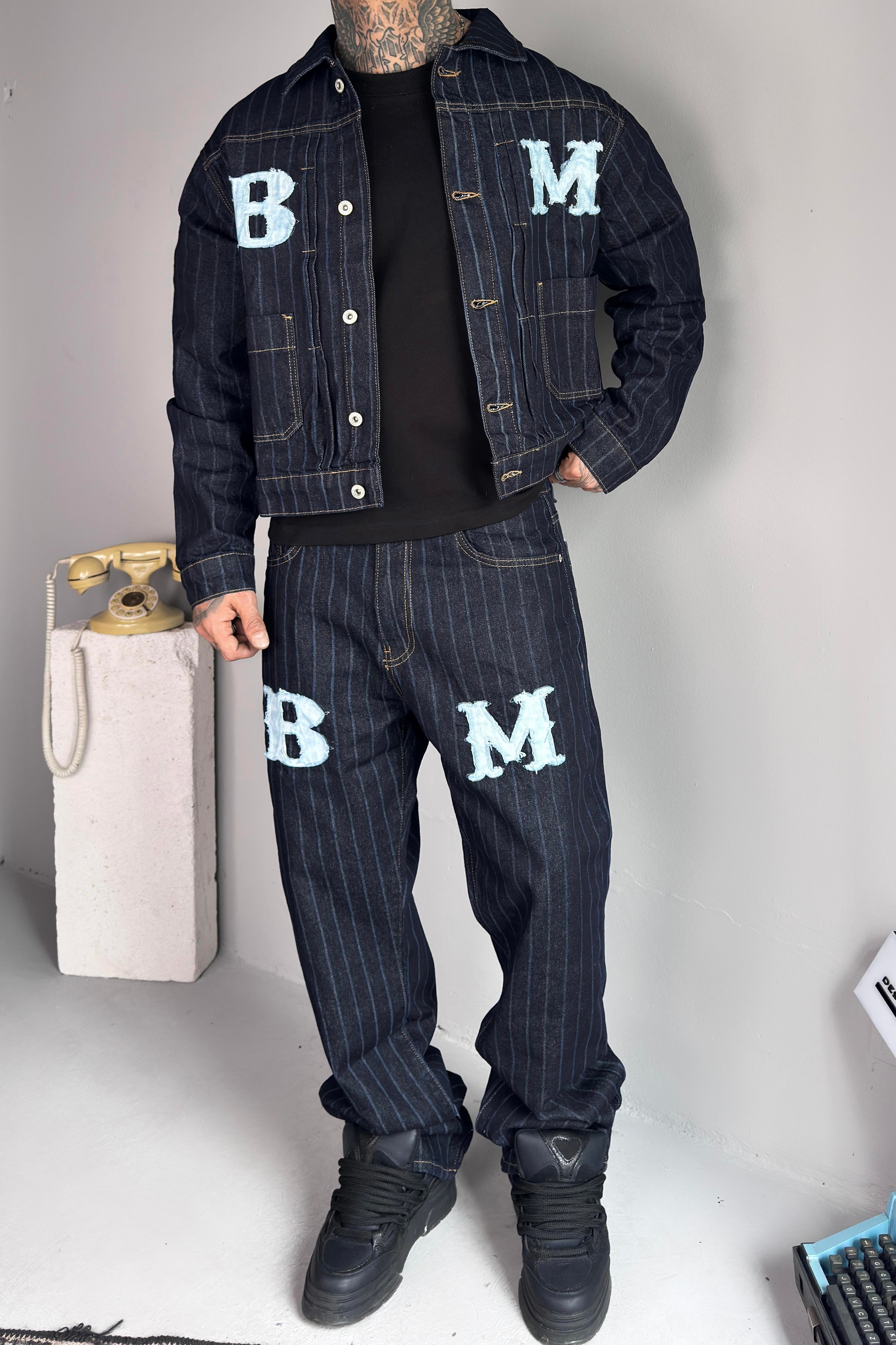 Blue Monogram Set