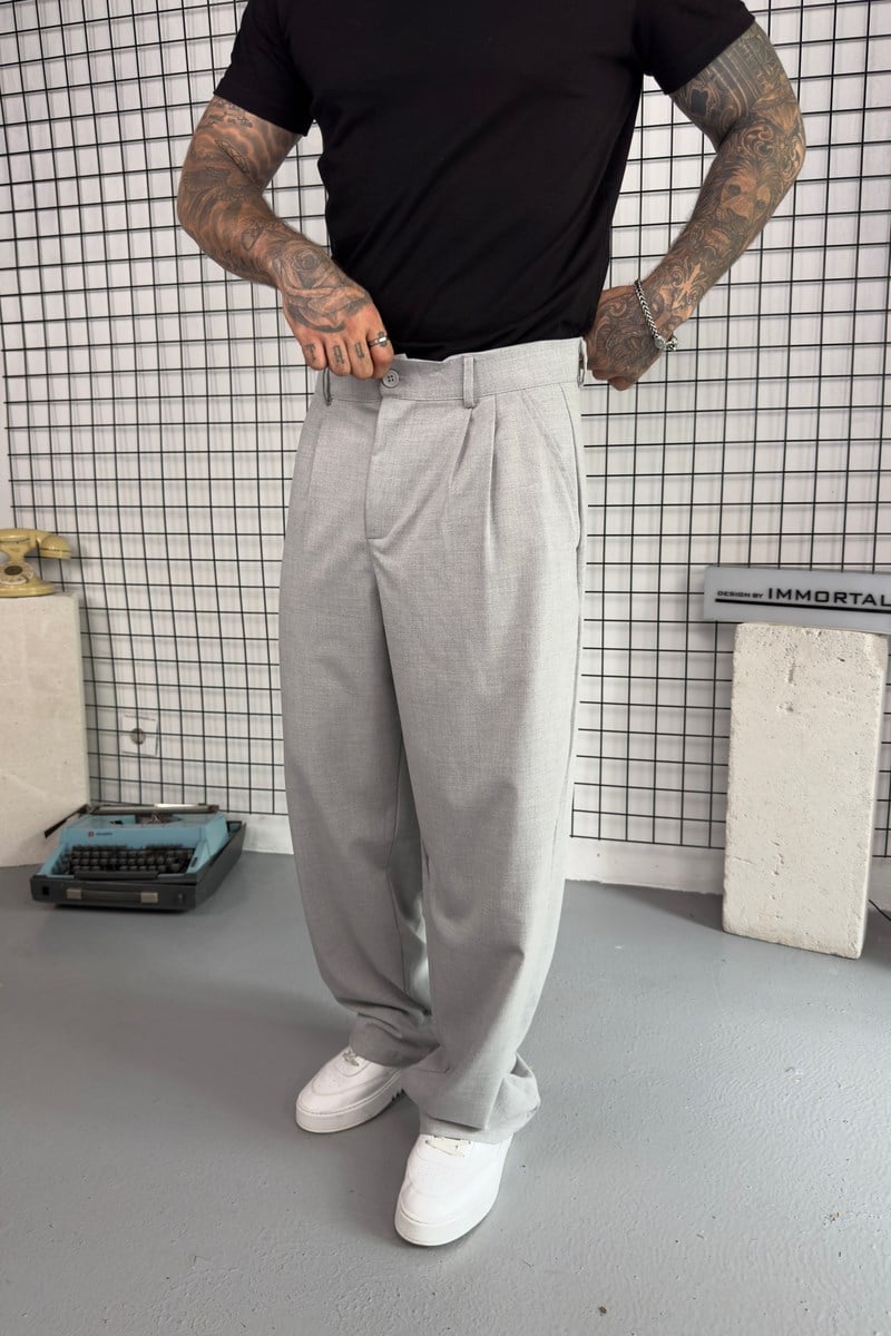 Ekstra Baggy Kumaş Pantolon