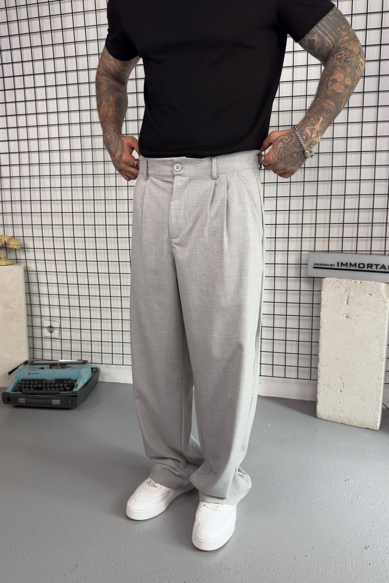 Ekstra Baggy Kumaş Pantolon