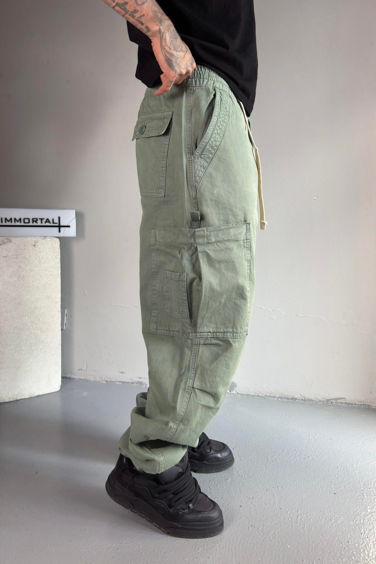 Green Cargo Pantolon