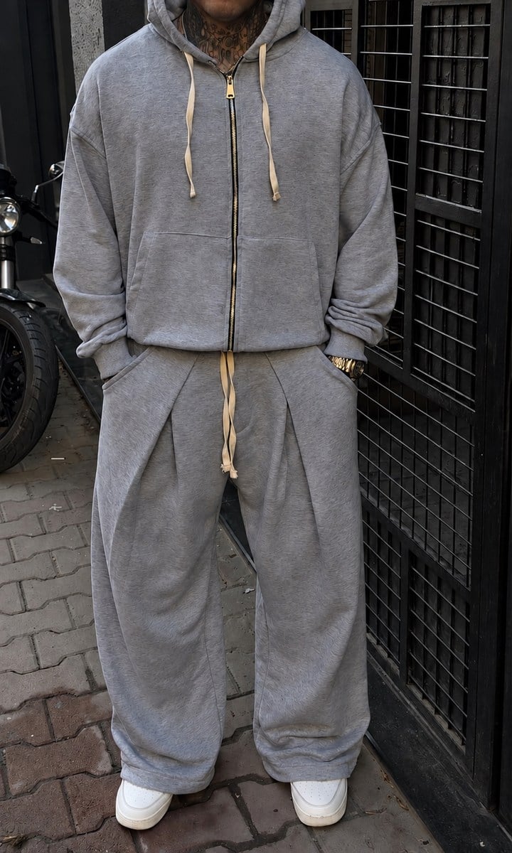 Greymelange Oversize Takım