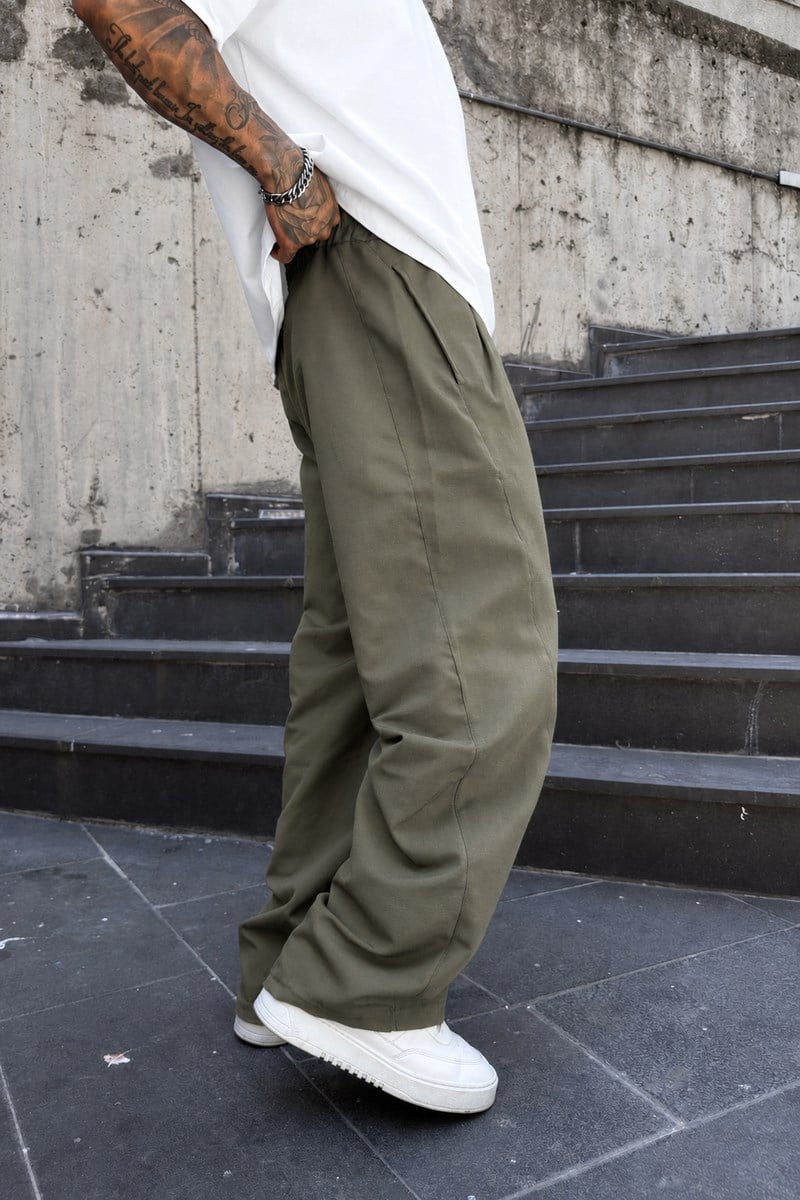 Haki Ekstra Baggy Pantolon