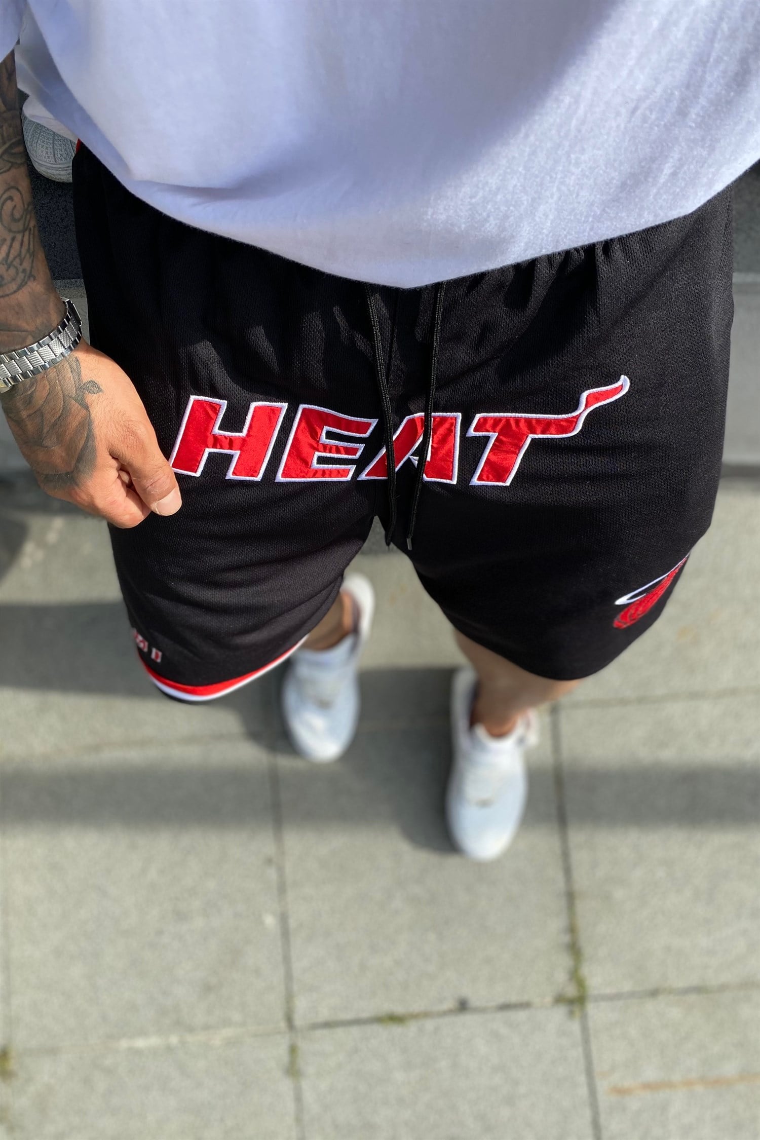 heat bball siyah short