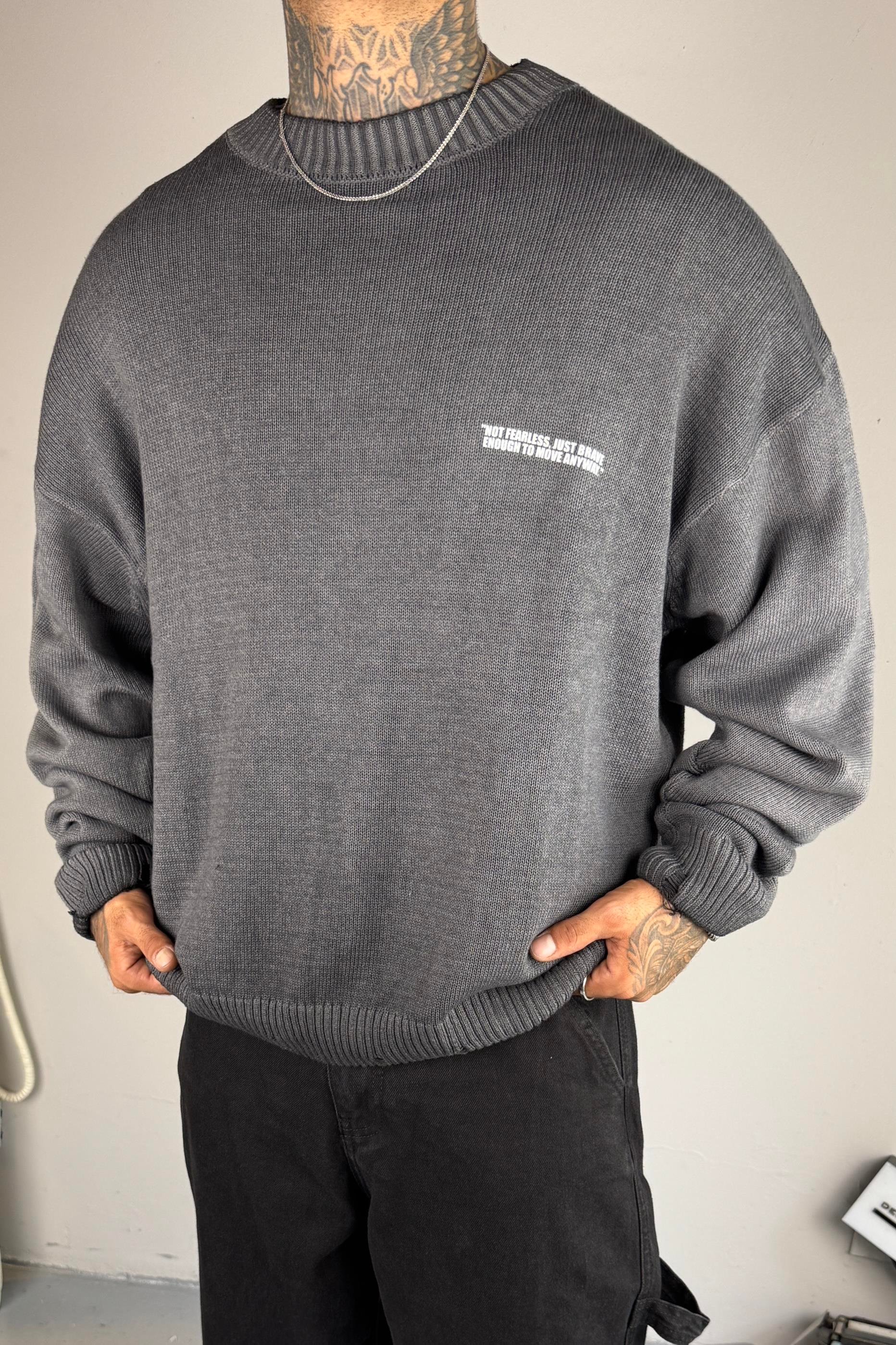 Kül Oversize Triko