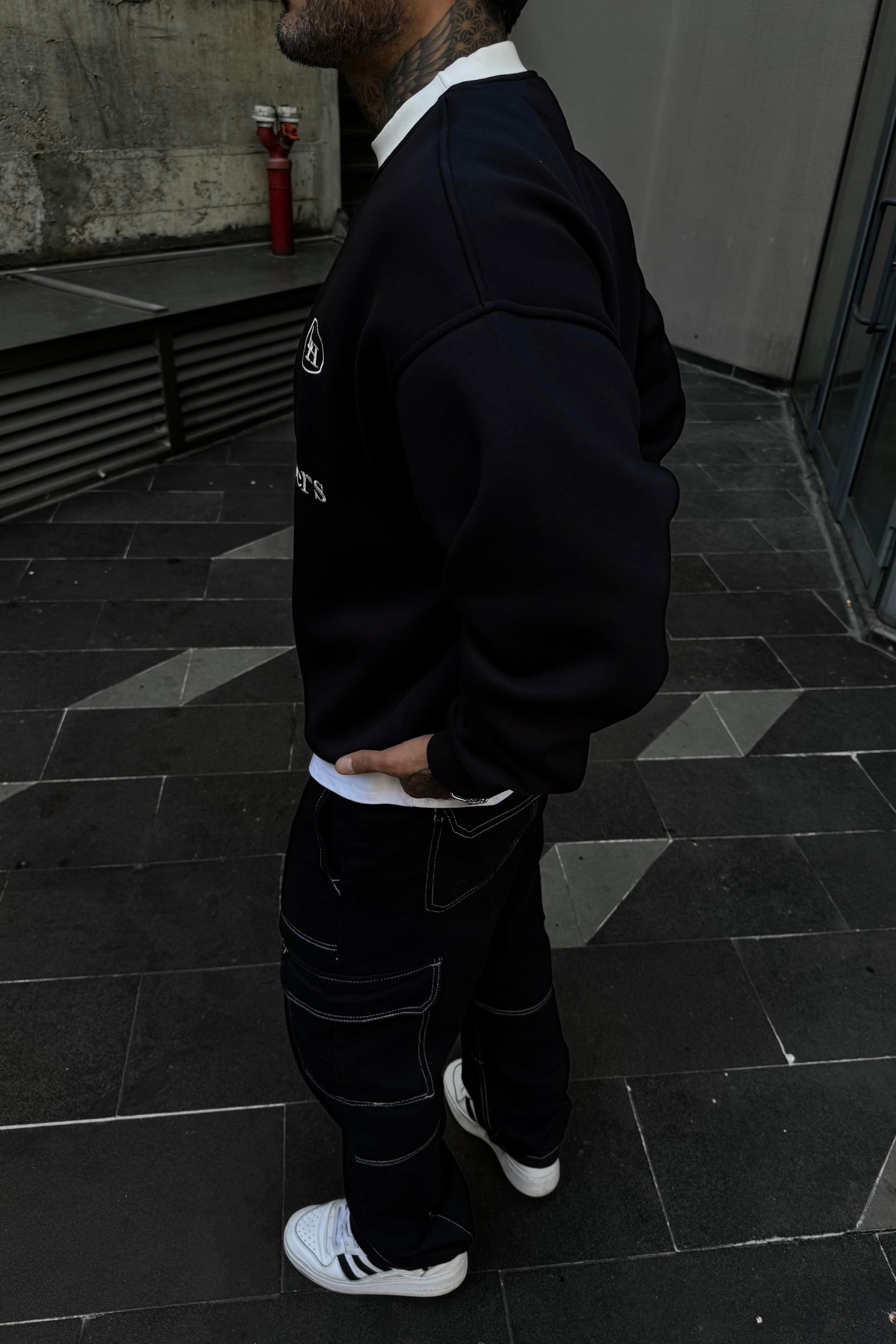 Lawn hoopers oversize sweatshirt