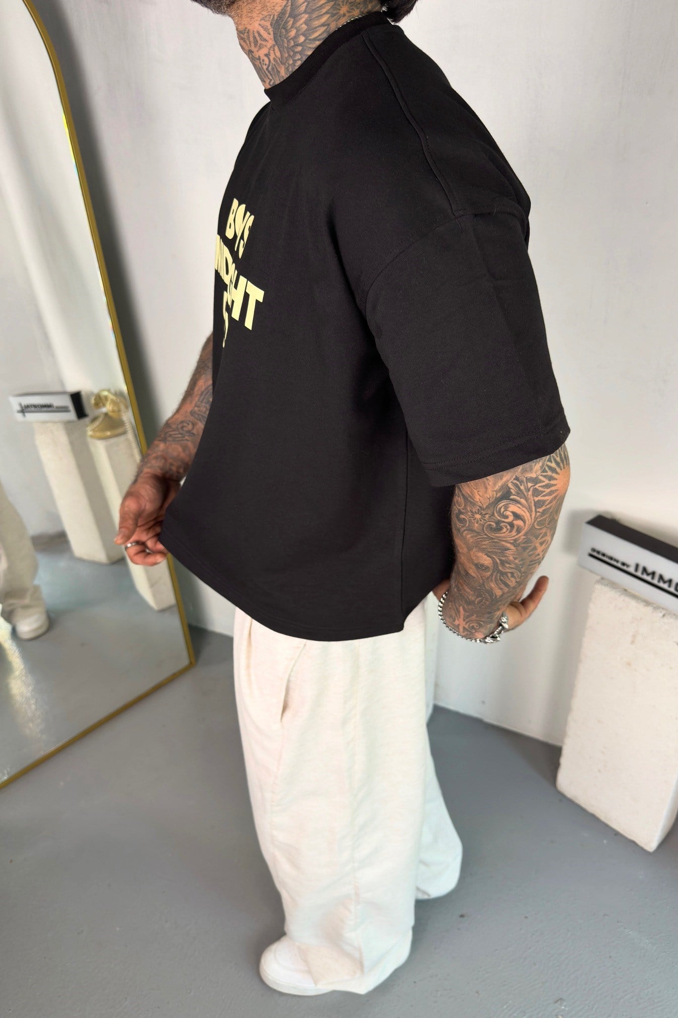 Midnight Boxy Fit Tshirt