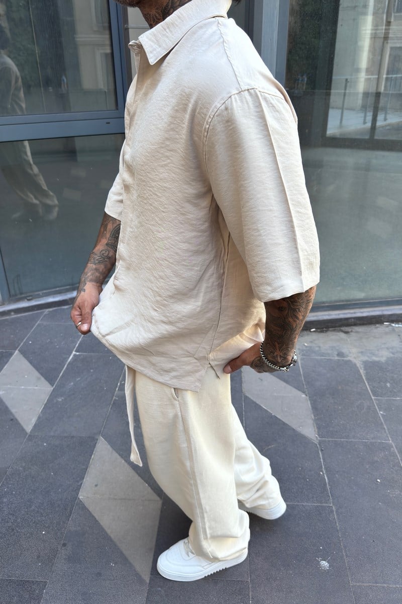 Oversize Modal Gömlek