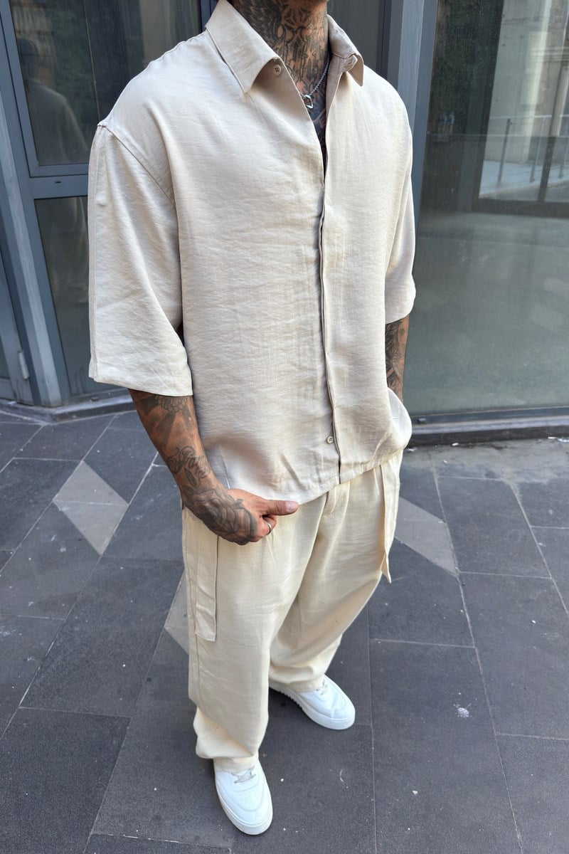 Oversize Modal Gömlek