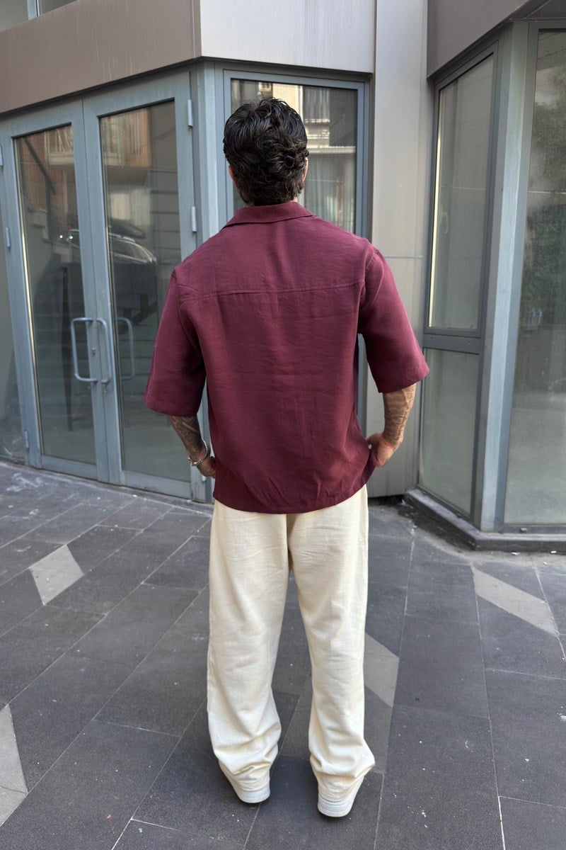 Oversize Modal Gömlek