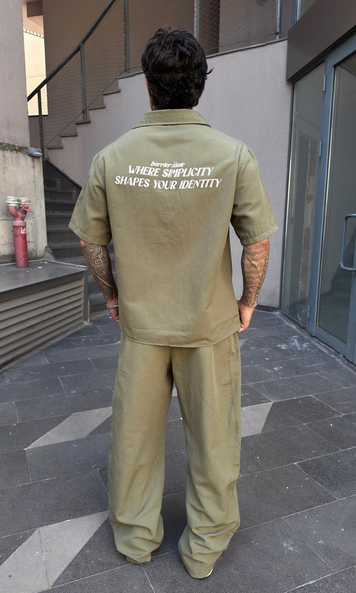 Premium Haki Keten Takım