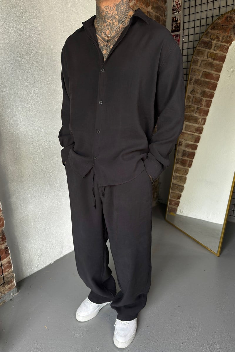 Siyah Premium Oversize Takım