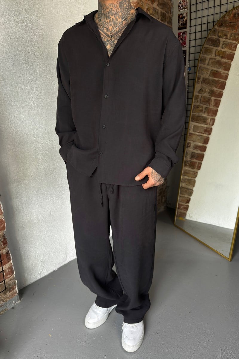 Siyah Premium Oversize Takım
