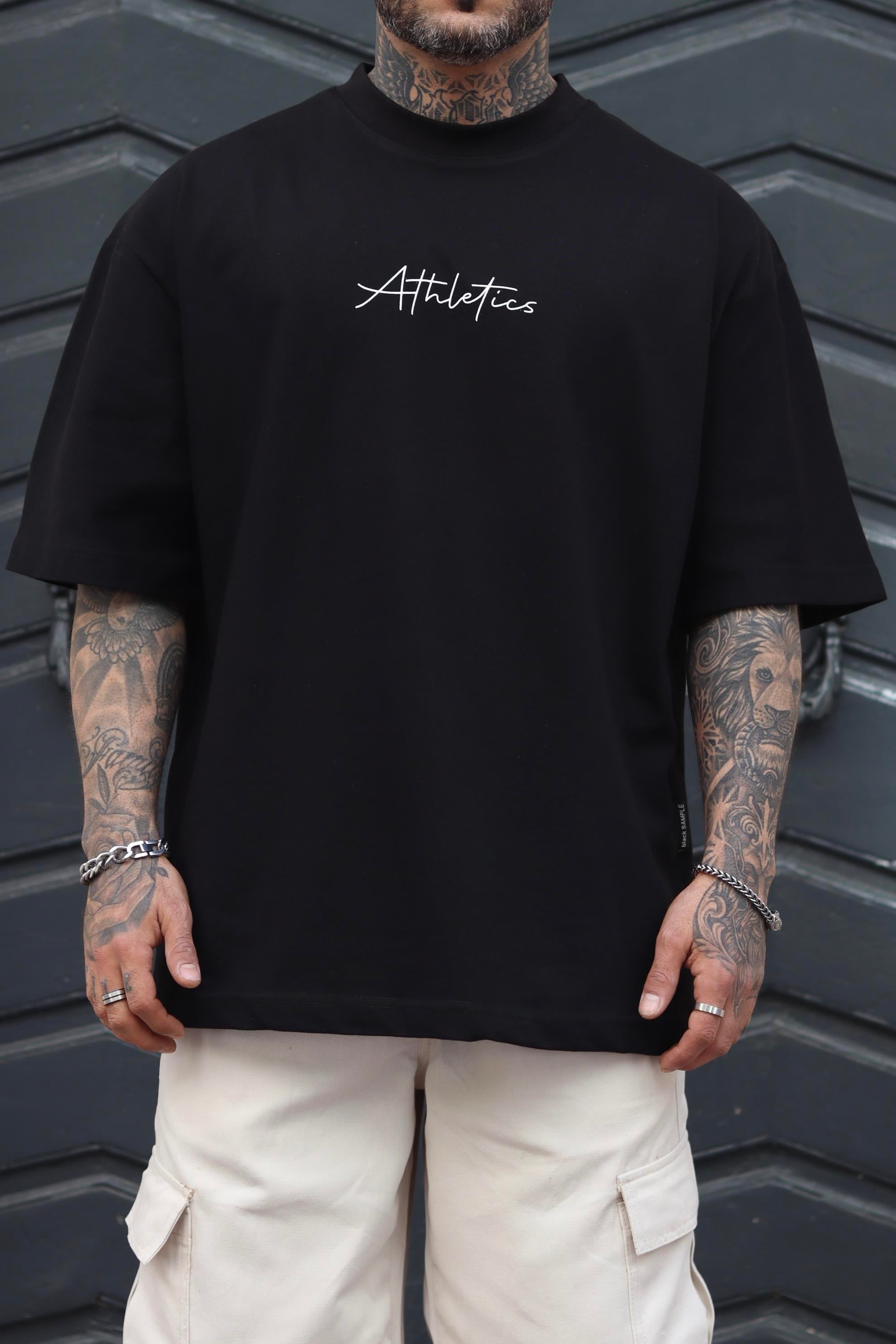 Studio baskılı oversize tshirt