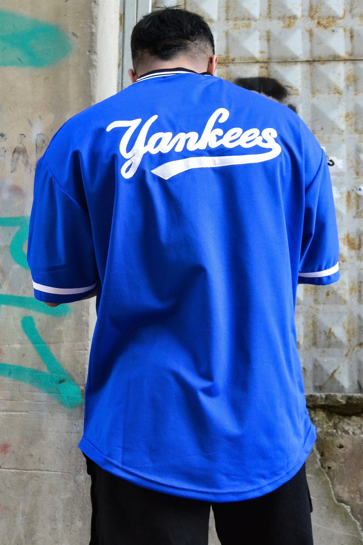 Yankees blue oversize forma