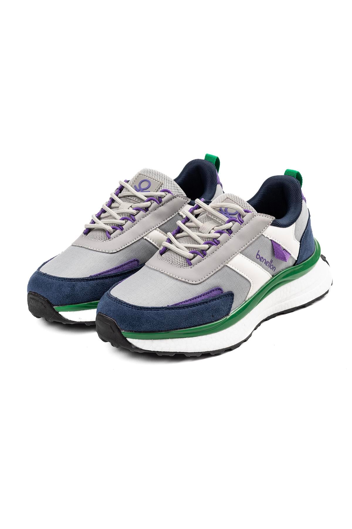 Benetton Kadın İthal Sneaker | GRİ
