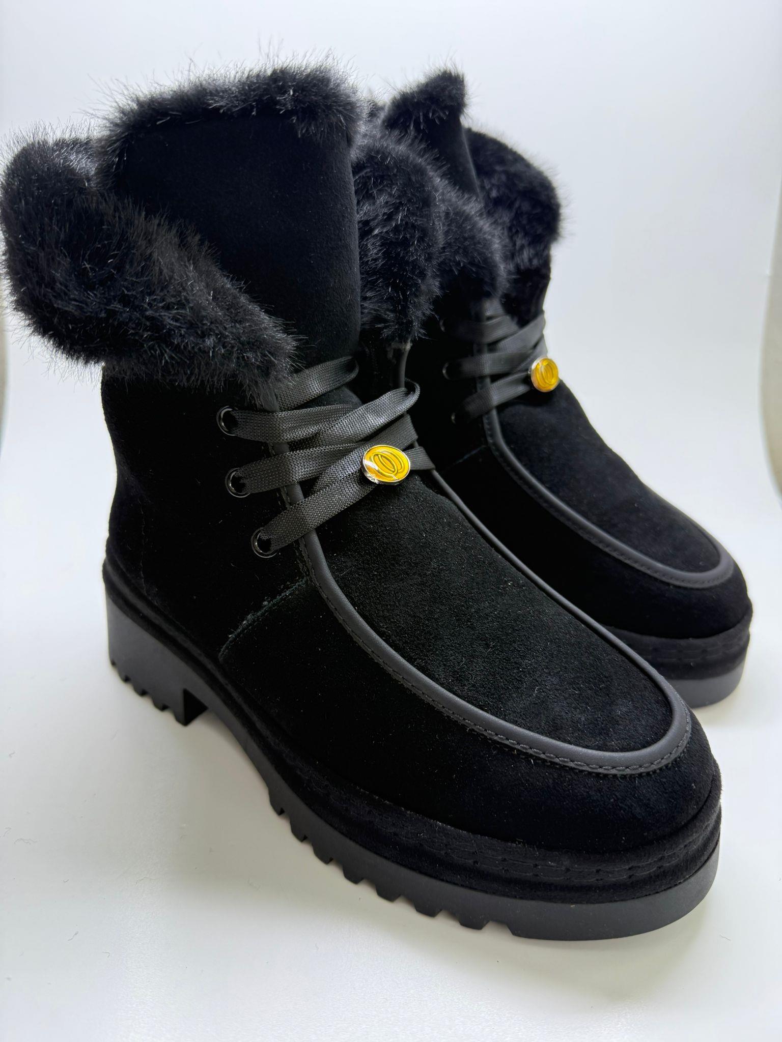 Kadın İthal Sneaker | Siyah