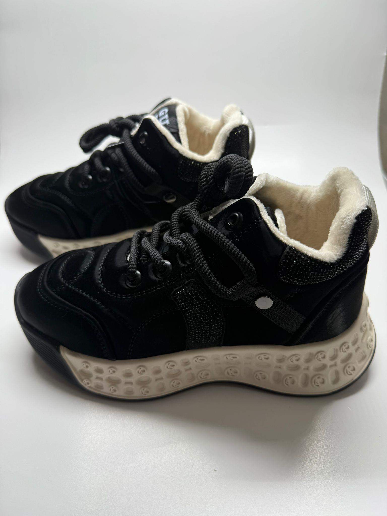 Kadın İthal Sneaker | Siyah