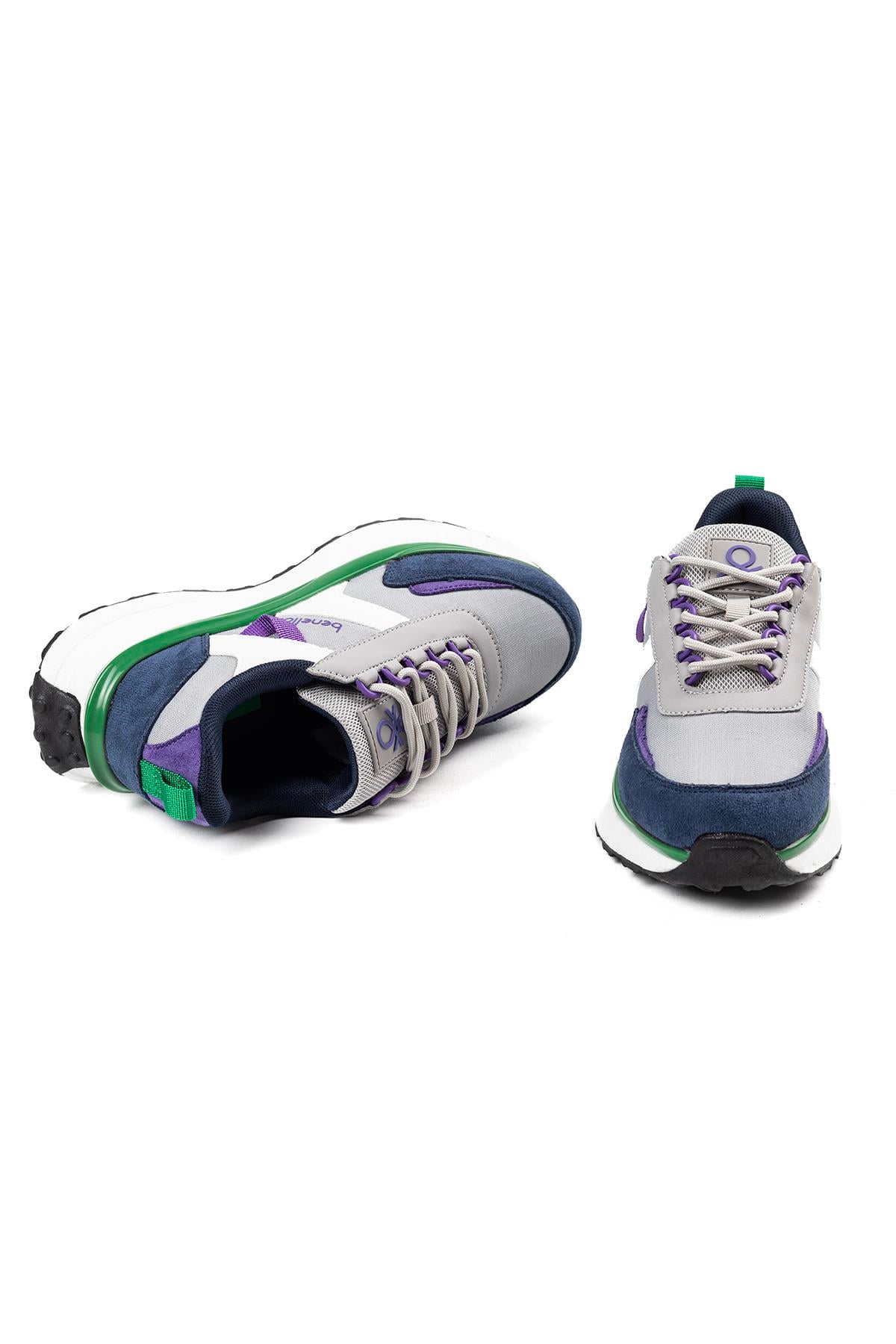Benetton Kadın İthal Sneaker | GRİ