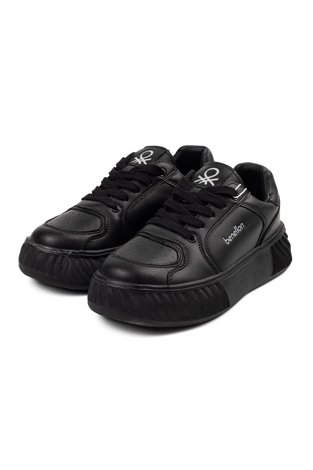 Benetton Kadın İthal Sneaker | SİYAH