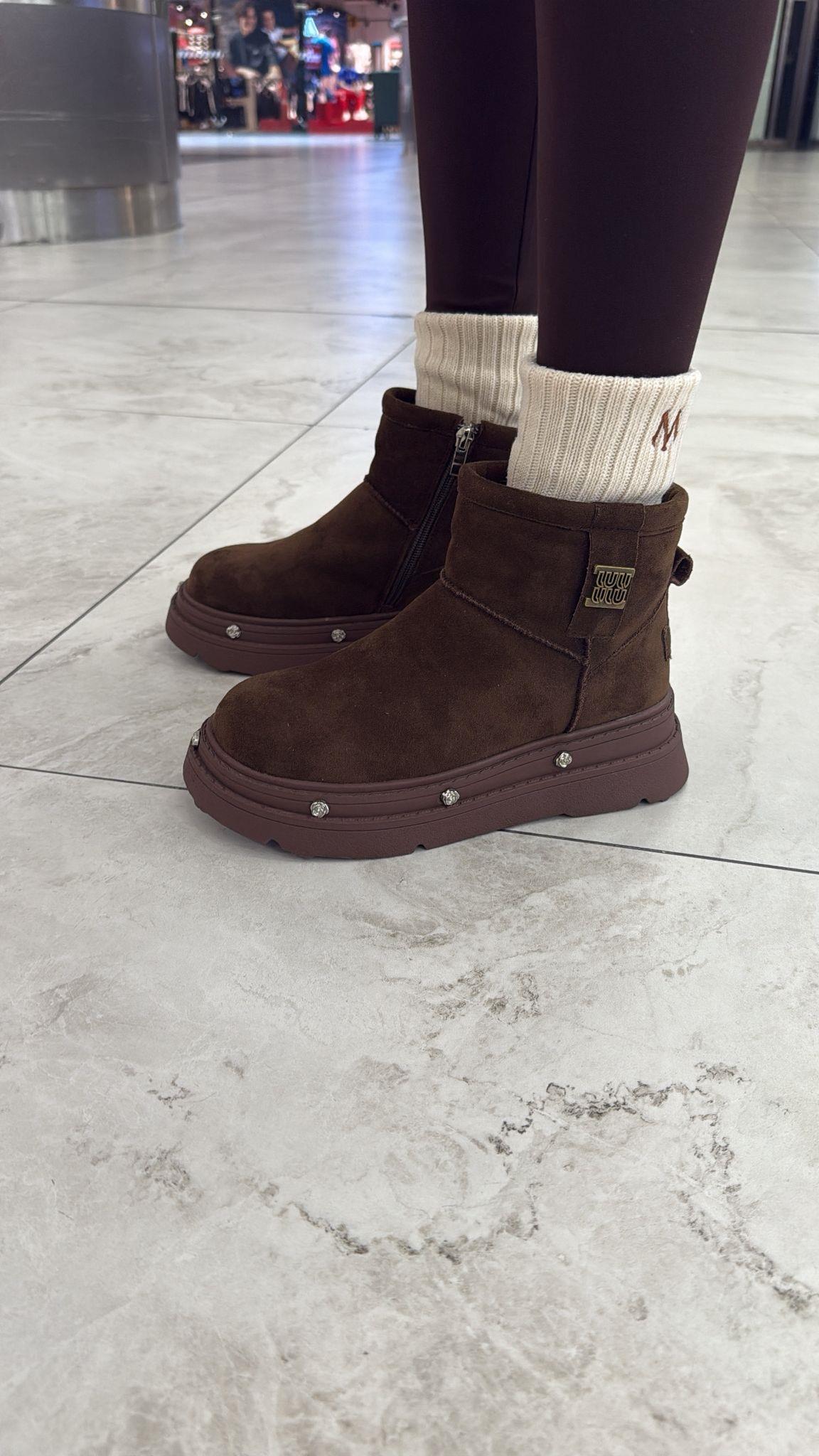 Kadın İthal Bot | Kahverengi