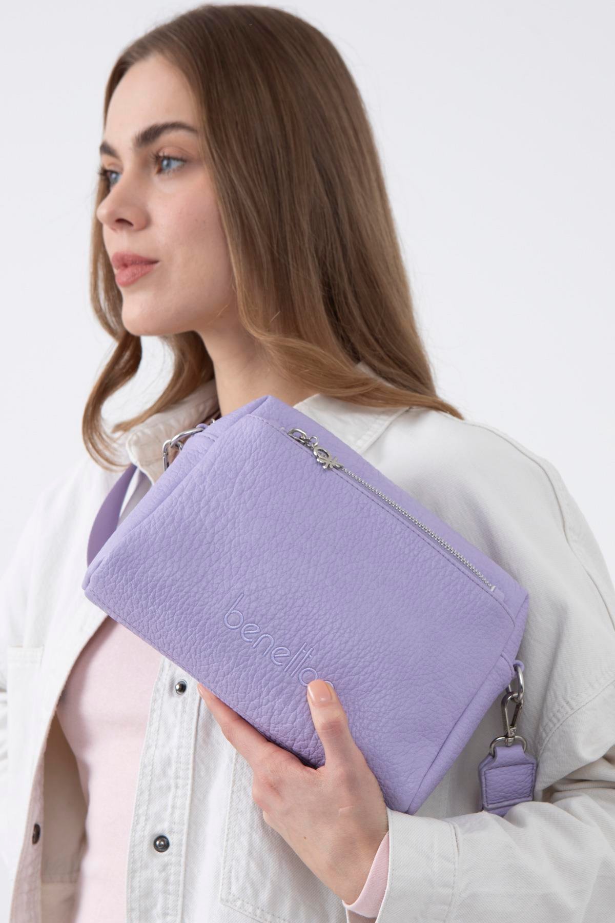 Benetton Kadın El Çanta | Lila