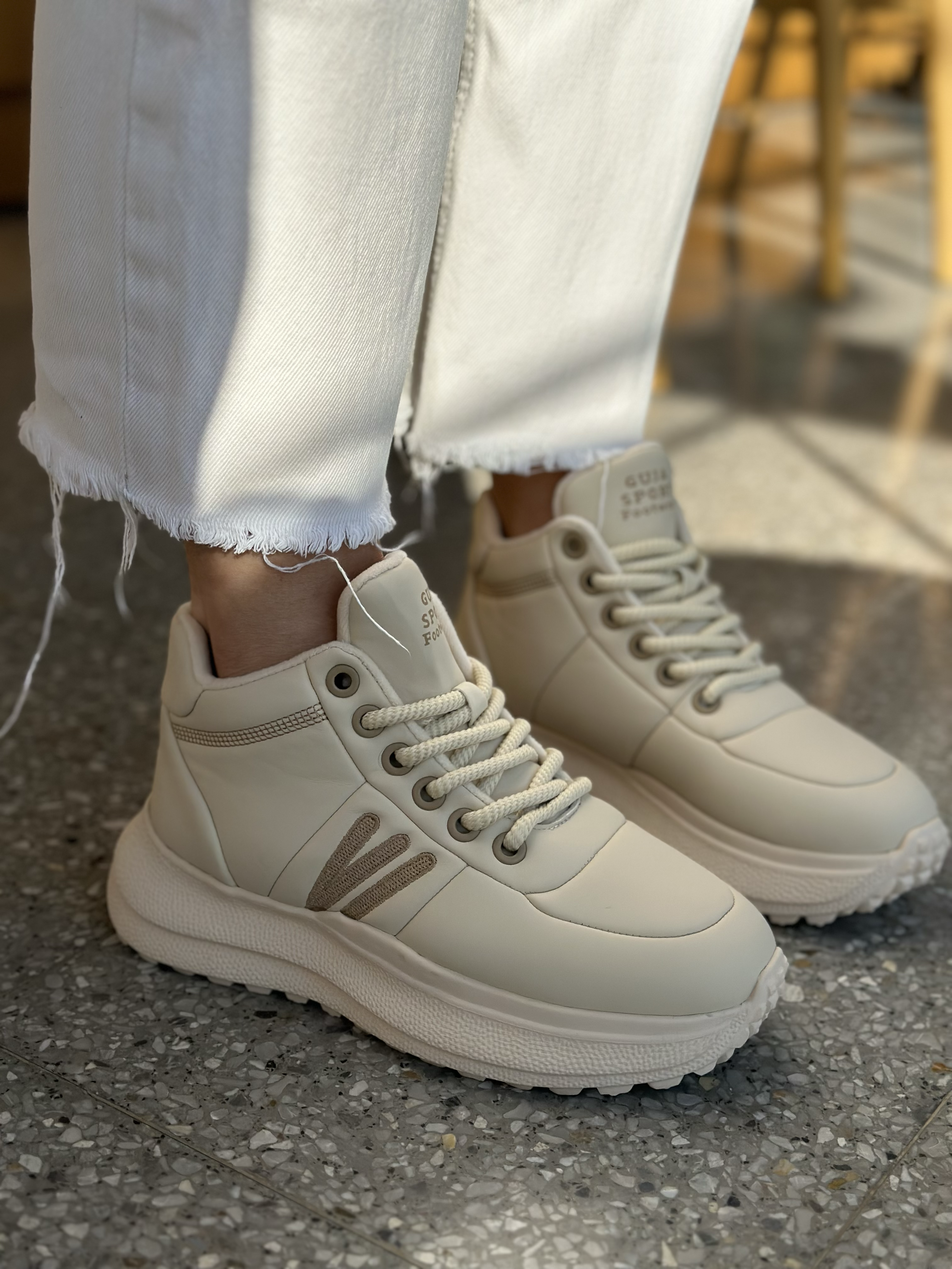 KADIN İTHAL SNEAKER | BEJ
