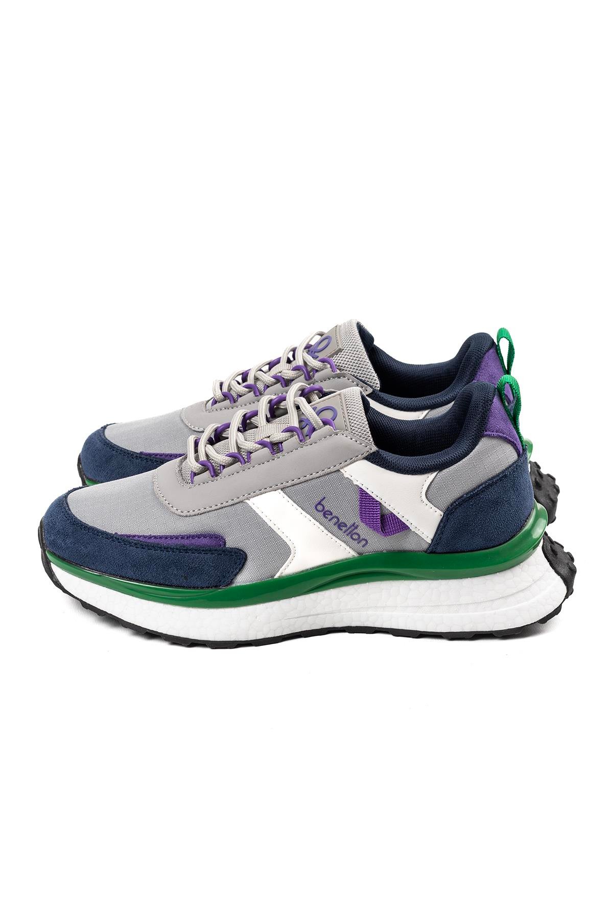 Benetton Kadın İthal Sneaker | GRİ