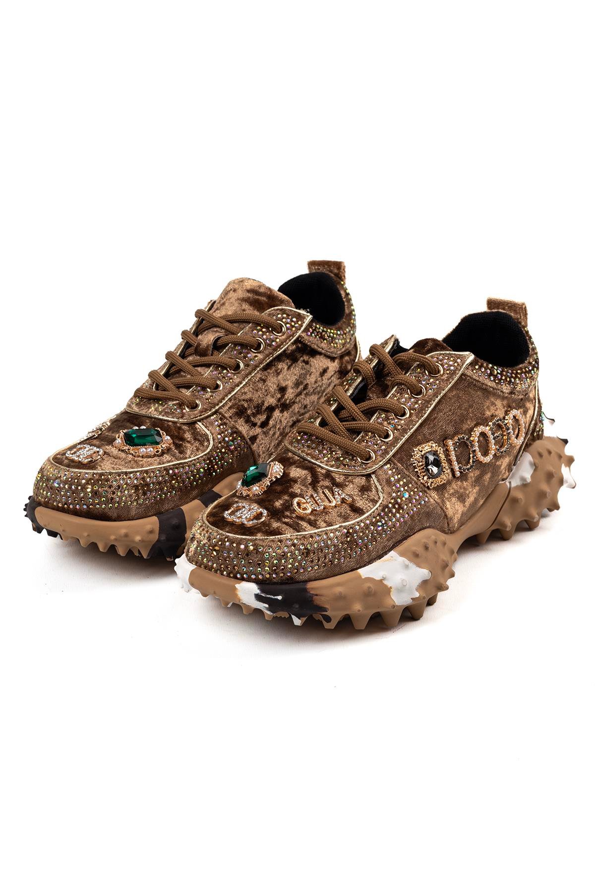 KADIN İTHAL SNEAKER | CAMEL