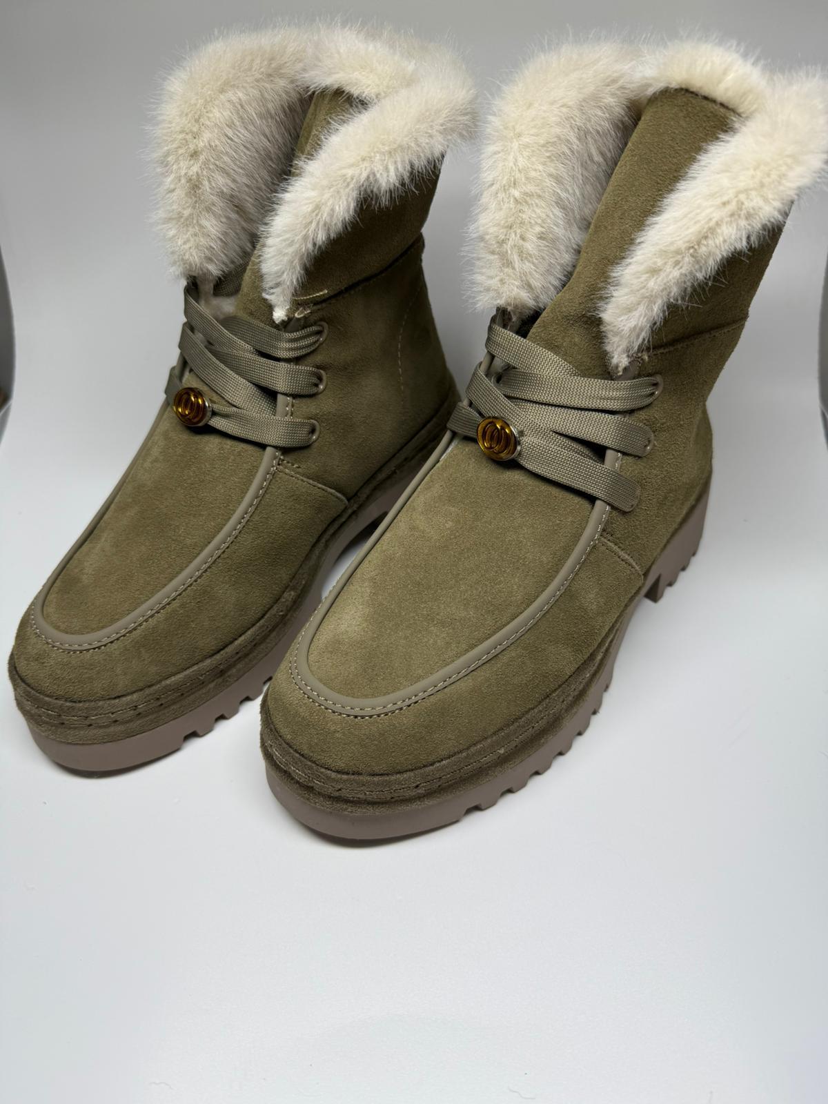 Kadın İthal Sneaker | Haki