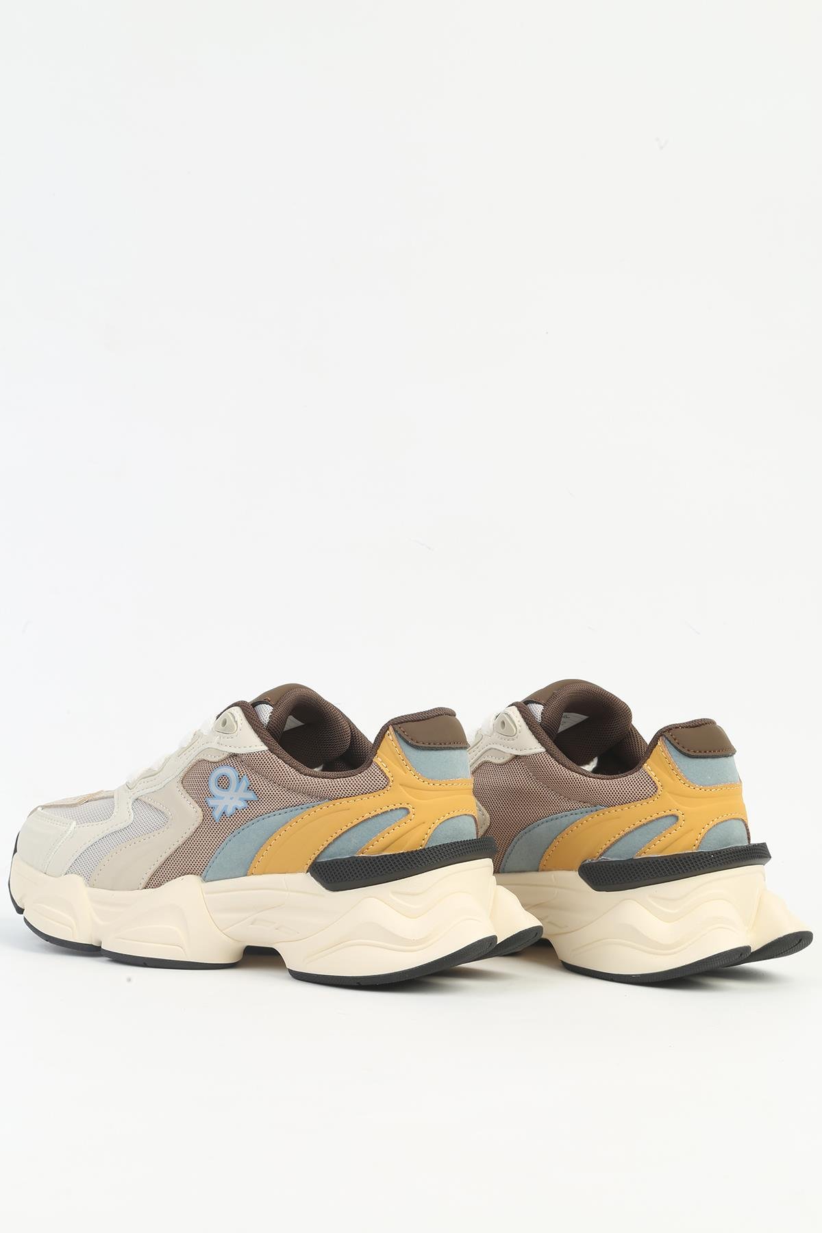 Benetton Kadın İthal Sneaker | BEJ HAKİ