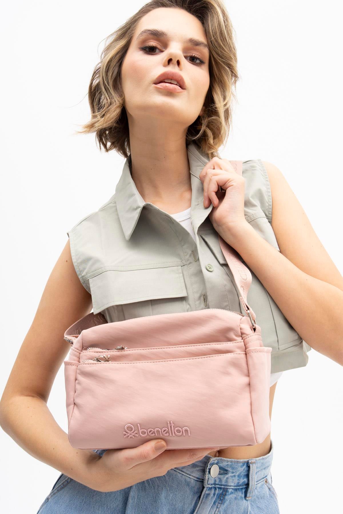 Benetton Kadın İthal Çanta | PEMBE