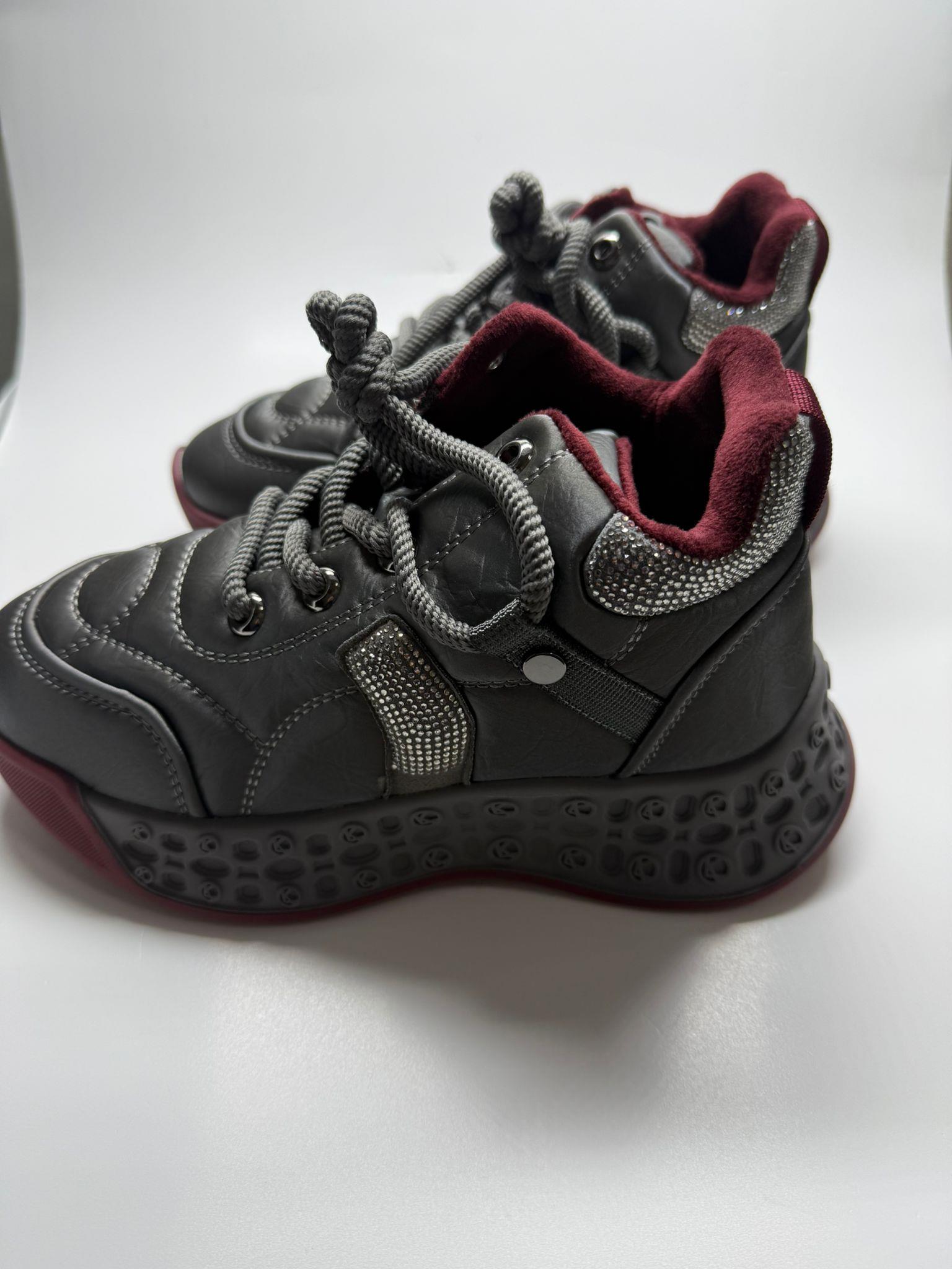 Kadın İthal Sneaker | Gri 