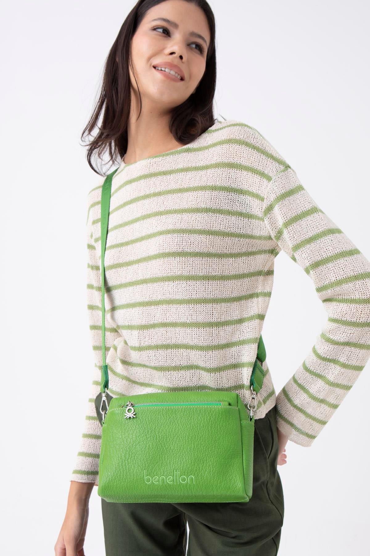 Benetton Kadın El Çanta | Yeşil