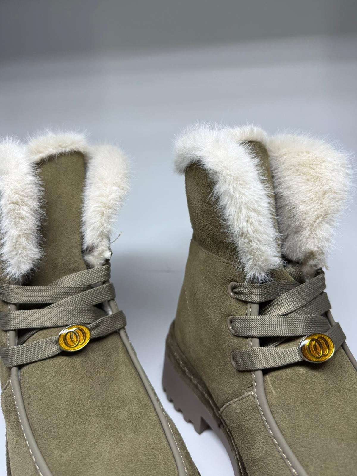 Kadın İthal Sneaker | Haki