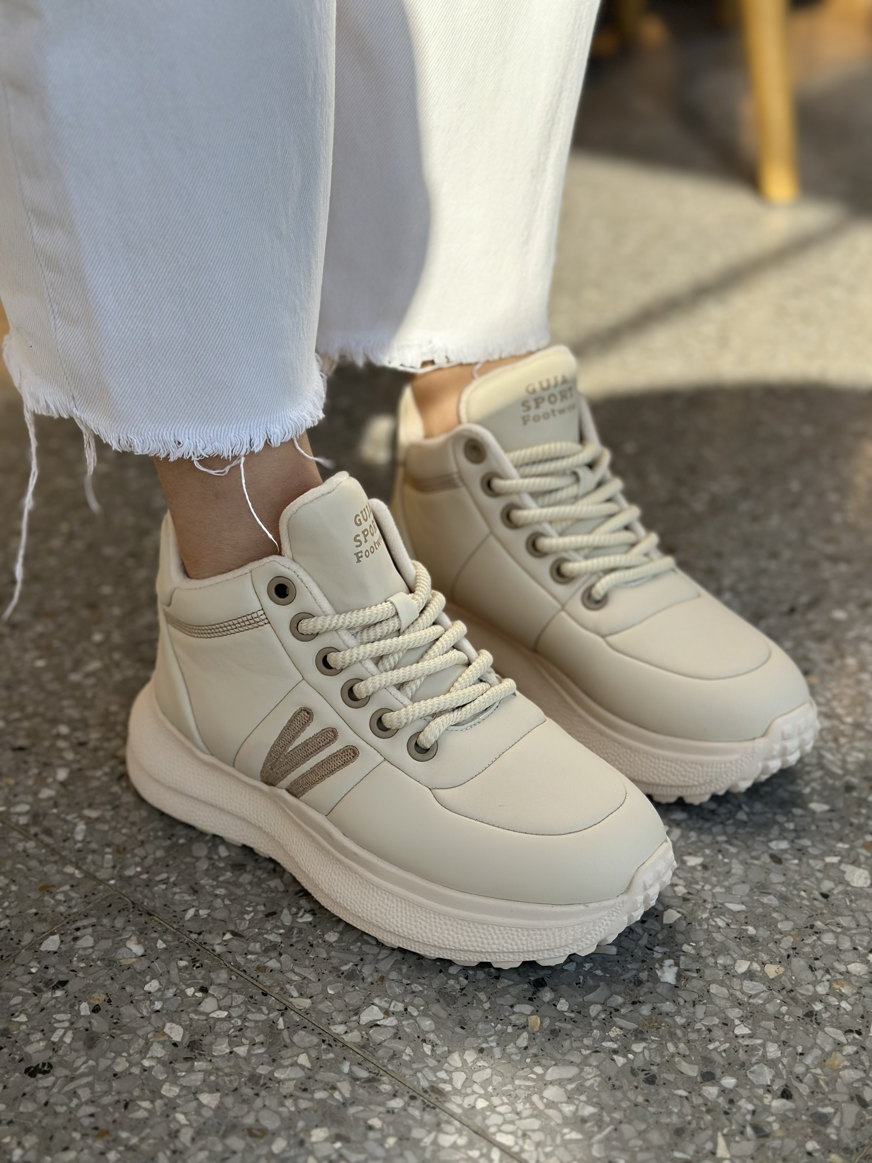 KADIN İTHAL SNEAKER | BEJ