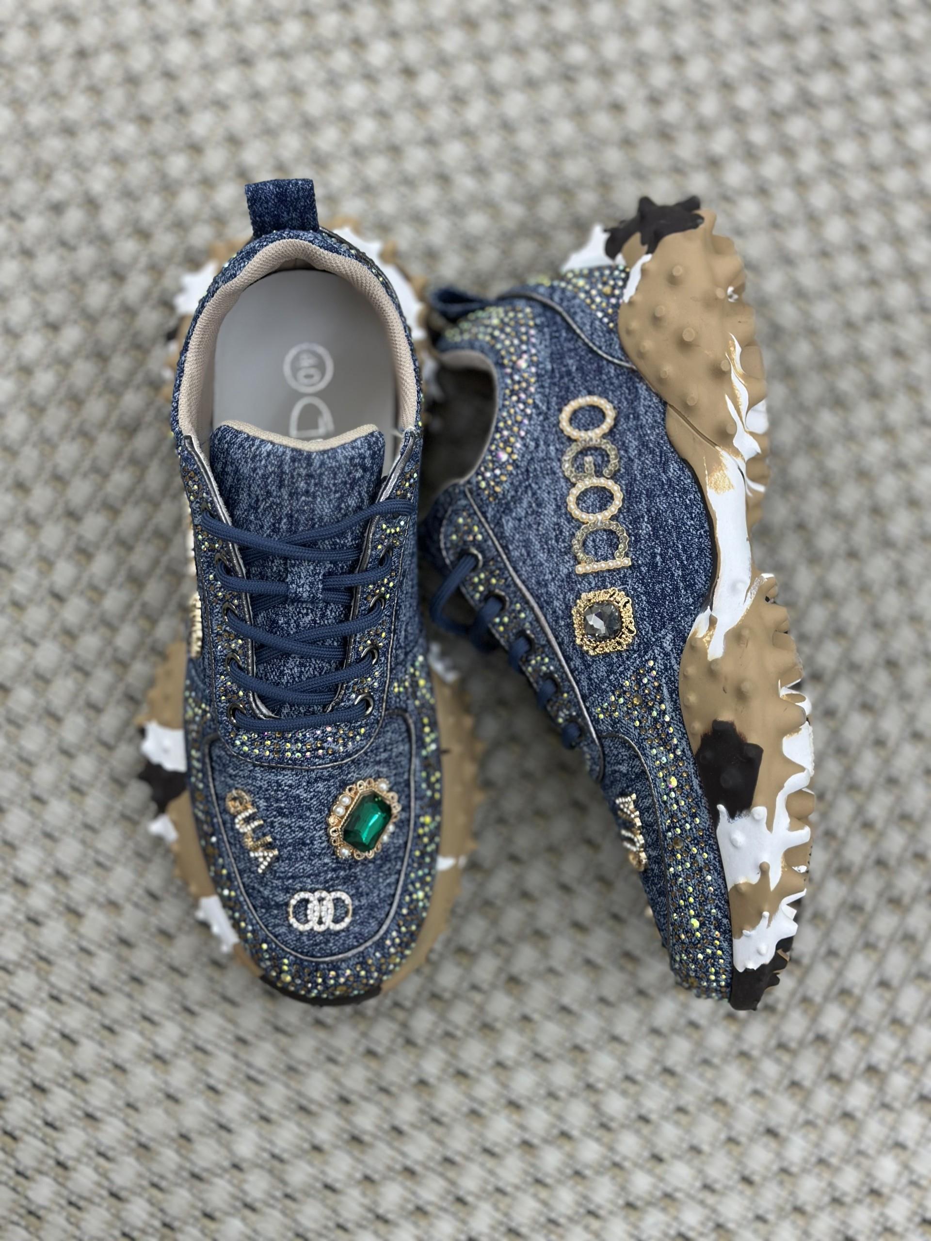 KADIN İTHAL SNEAKER | LACİVERT