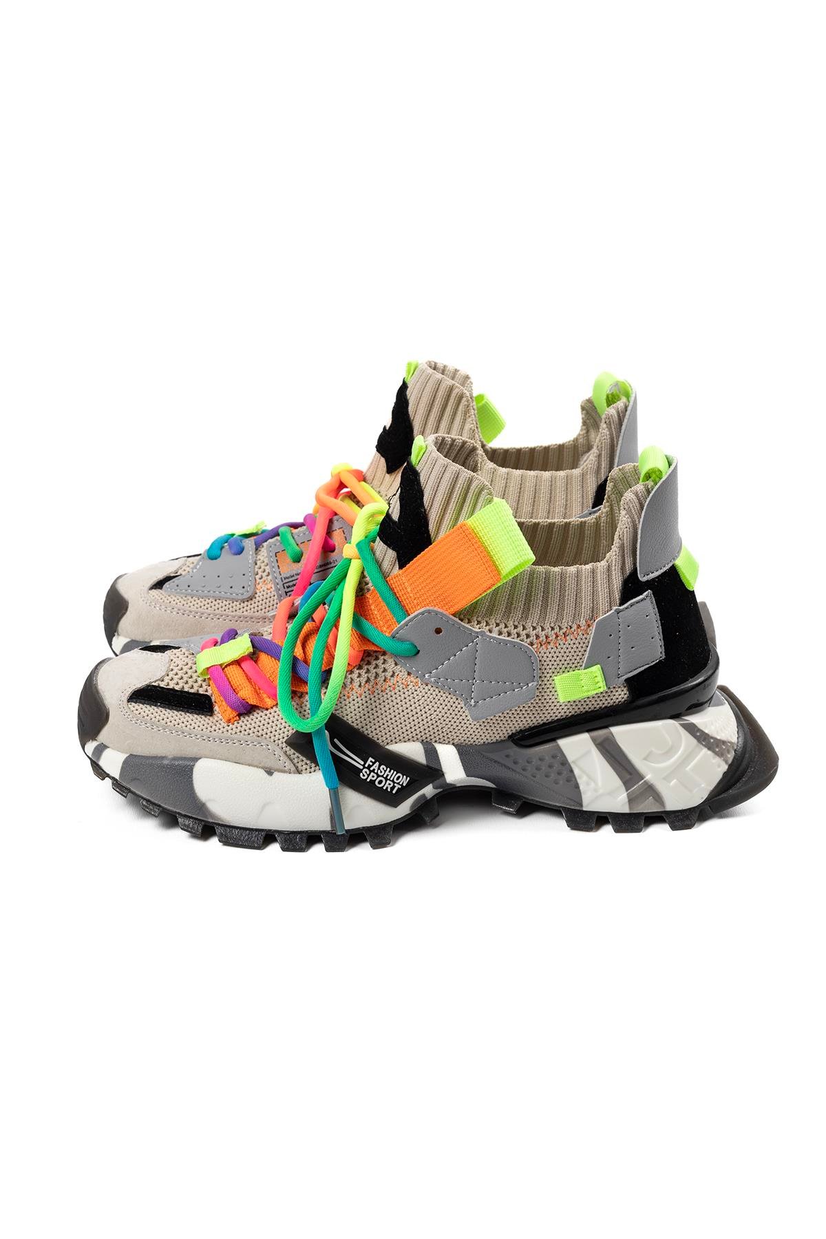 KADIN İTHAL SNEAKER | BEJ