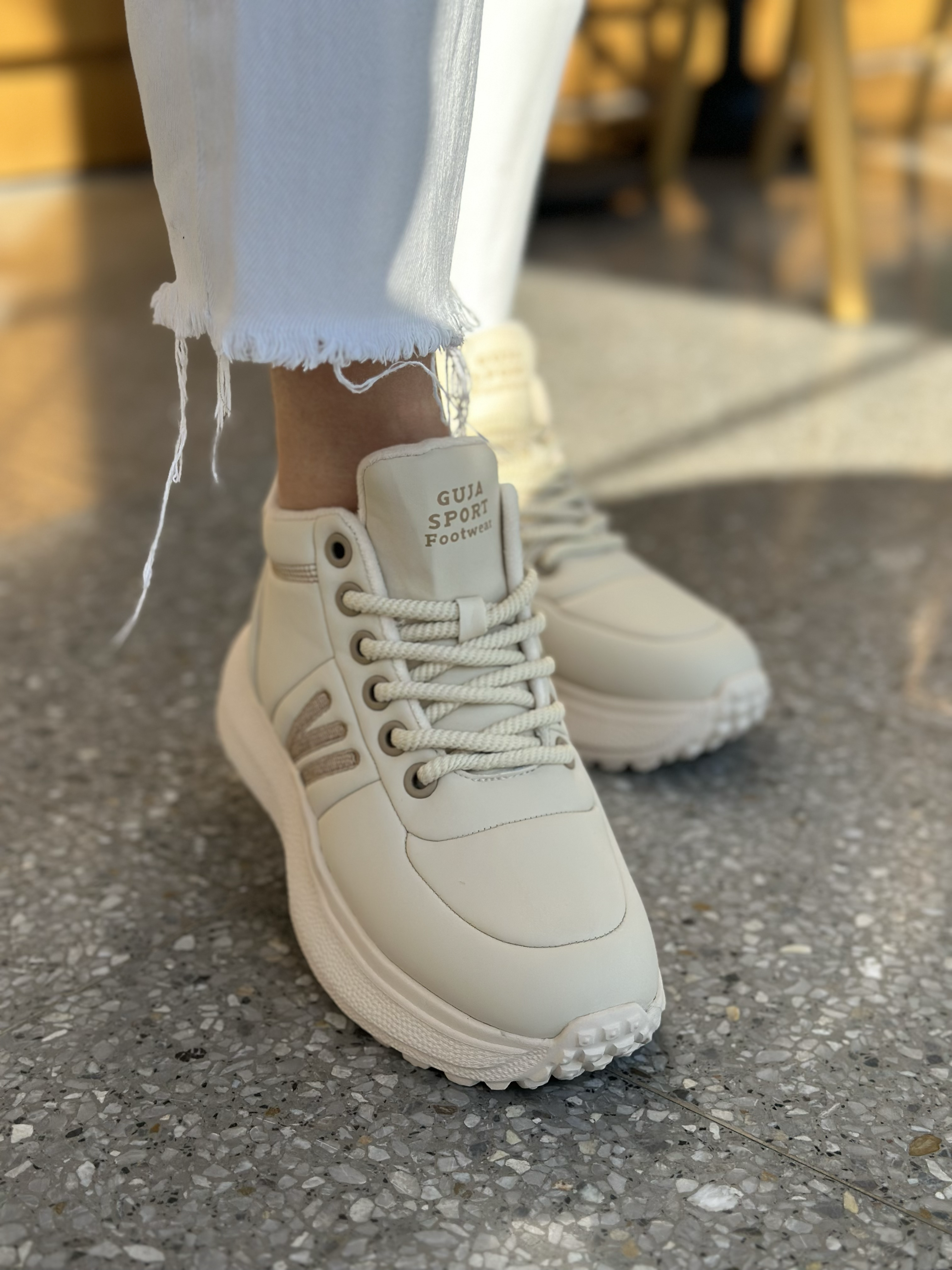 KADIN İTHAL SNEAKER | BEJ
